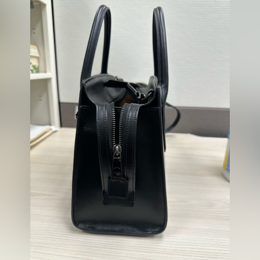 Coach Black Satchel Bag - Picture 3 of 4